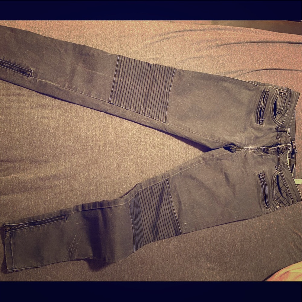 Zara distressed jeans
